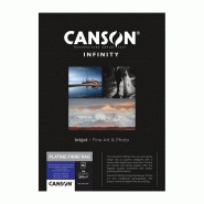 Papier canson platine fibre rag 310gr/m², a2, 25 feuilles