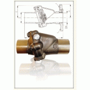Clapets anti-retours à battant 112 au112