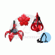 Grappin à ferraille Euromec - PK - Pour pelles de 15 à 40 tonnes