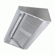 Hotte murale avec moteur 1500x900x450 mm avec variateur, éclairage, filtre et robinet de vidange PREMIUM / GOLDINOX - 3701770823420