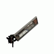 KRS Lampe infrarouge IR 3104PY montée sur le capuchon avec grille de protection - Émission à ondes courtes - Puissance 1 x 1500 W - Tension 230 V -