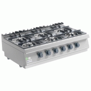 Plan de cuisson gaz de table 6 brûleurs puissance 39 kw - 1200 x 73... - PMS712PCGT