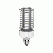 Projecteur Led Obo 36W À Remplacer, Culot E27/E40, 5000K, 3900Lm, Angle 170°, Ip64, Éclairage Extérieur Professionnel - Beneito & Faure - argenté
