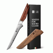 XinZuo - Couteau à désosser Damas 16 cm - Série X03 Xing - Mauro Uliassi (chef 3 étoiles Michelin) - multicolore X03-TG