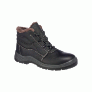 Botte Steelite Kumo doublée de fourrure S3 - Noir / 46