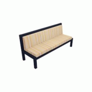 Canapé 3 places extérieur Alia Plein Air (Gris anthracite - Orchestra Chicago 7467) - aluminium CANAP3P-7016-7467-ORC Canapé 3 places extérieur Alia Plein Air (Gris anthracite - Orchestra Chicago 7467) - aluminium CANAP3P-7016-7467-ORC