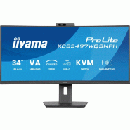 Iiyama ProLite XCB3497WQSNPH-B1 écran plat de PC 86,4 cm (34") 3440 x 1440 pixels UltraWide Quad HD