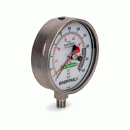 T6001L, Manomètres pour tests, 162 mm Face, Acier allié, 70 bar pression maximale