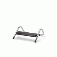 Repose-pieds utilisable des deux côtés PODI IV Plastique Noir hjh OFFICE - noir plastique 830018