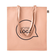 Sac shopping coton organique Ellie - Sacs publicitaires en coton Sac shopping coton organique Ellie - Sacs publicitaires en coton