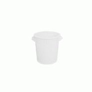 Schneider - Seau, HDPE - 35,0 L - blanc plastique 202000