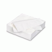 Serviette en papier Blanche 40x40cm par 1200 - 1001 TABLES - blanc papier 20801 Serviette en papier Blanche 40x40cm par 1200 - 1001 TABLES - blanc papier 20801