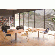 Table ronde pied tulipe - 100-cm_0