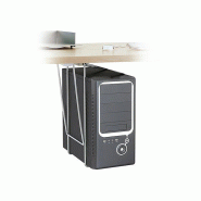 Support unité centrale pour bureau métal pas cher Support unité centrale pour bureau métal pas cher