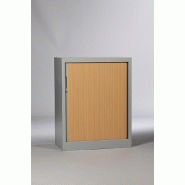 Armoire à rideaux - ABR1361 - 1360 x 1000 x 440 mm - 3 tablettes_0