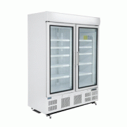 Armoire froid négatif 2 portes vitrée 446x615 mm Polar GH507-E-02