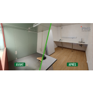 Atelier de production rénové, modernisé ou réorganisé