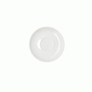 Bidasoa Serenity Hydrozero Lot 6 Assiette Café Serenity Hydrozero Bida 15Cm - blanc porcelaine 5429101