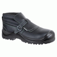 Coverguard - Chaussures de sécurité montantes pour soudeur avec boucle en cuir noir QUARTZ II S3 http://carbonn.Fr/img/co/1276.Jpg Taille 46 - 46 ma
