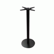 Emh Pied bistrot fonte mange-debout H108 cm – base ronde - noir fonte BISPIEDH108FONTRDBK