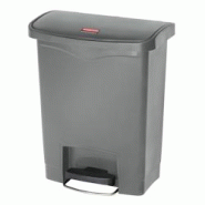 Helloshop26 - Rubbermaid Poubelle à pédale Slim Jim 30 L gris 02_0044420 - 3000220145007 Helloshop26 - Rubbermaid Poubelle à pédale Slim Jim 30 L gris 02_0044420 - 3000220145007