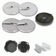 Kit de disques et grilles "Asian" pour ligne Heavy Duty - Set professionnel pour cuisine asiatique | Sammic - 1010473