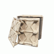Palette bois moulée - 171814 – 800 x 1200 x 135 mm