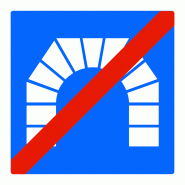Panneau indication sortie de tunnel C112 - gamme Innov - WP Signalisation - résine thermoplastique Panneau indication sortie de tunnel C112 - gamme Innov - WP Signalisation - résine thermoplastique