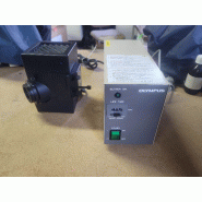 Source de lumière fluorescente Olympus U-ULH avec alimentation BH2-RFL-T3