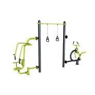 Station Combo 3-3 - Pull, barre TRX et cavalcade Station Combo 3-3 - Pull, barre TRX et cavalcade