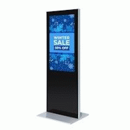 Écran Totem Slim Avec 50" Samsung Écran Écran Totem Slim Avec 50" Samsung Écran
