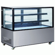 Arktic HENDI - Vitrine réfrigérée avec 2 étagères - Ref 233337 - 68x99xH123 cm - inox 233337