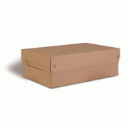 Boîte d'expédition couvercle montage auto Eurobox XL 56.3x38.2x19.1cm