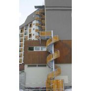 Escalier hélicoïdal ysopaline - ysofer esca - passage 1up ou 2up_1