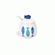Excelsa sucrier / fromagerie Ocean céramique 8,5x11x8,5 cm multicolore - multicolore céramique 50394 Excelsa sucrier / fromagerie Ocean céramique 8,5x11x8,5 cm multicolore - multicolore céramique 50394
