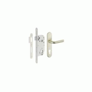 Serrure encastrable à cylindre + poignées Leto, axe 40mm, bouts ronds, blanc, 3 clés - THIRARD - blanc 3150260221756 Serrure encastrable à cylindre + poignées Leto, axe 40mm, bouts ronds, blanc, 3 clés - THIRARD - blanc 3150260221756