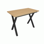 SKRAUT HOME Table à manger, 167x90x74 cm, Pour 8 personnes, Meubles de Salon, Chêne soft - beige Bois manufacturé 531_11