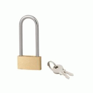 Cadenas BASIC à clé, base 30 mm, anse 1/2 haute 44 mm, anse acier, 2 clés - SP - doré 3150269791304 Cadenas BASIC à clé, base 30 mm, anse 1/2 haute 44 mm, anse acier, 2 clés - SP - doré 3150269791304