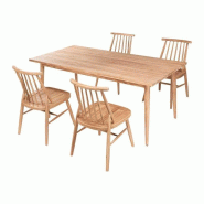 Chaise de salle à manger muna – MTF – bois de teck – 2nai0002