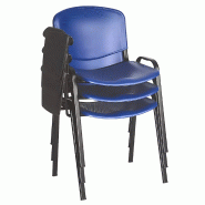 Chaise polyvalente empilable avec accoudoirs et tablette en option So Pistoia - P35, Kit tablette avec 1 accoudoir - Droitier_0