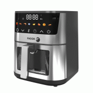 Friteuse à air chaud Air fryer 5L 1400W Argent  FGAF220V usage non-intensif Fagor - gris 3508510111195