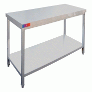 Gasfrit – Table de travail en acier inoxydable 1800 × 600 × 850 mm - inox