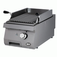 Grill gaz pierre de lave à poser avec 1 zone puissance 10 kw - 400x... - PGPL9PG40