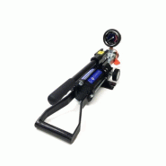 HP350SMINEX, Pompe à main hydraulique, à port unique, à deux vitesses, fermée hermétiquement avec manomètre et adaptateur, 300 cm3 d'huile utile, Certifié ATEX_0