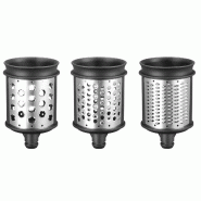 KITCHENAID set de 3 cylindres à râpe pour robot artisan 5ksmvsa 5 KSMEMVSC - 5413184913779