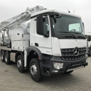 Mercedes-benz arocs 3540 8x4 malaxeur pompe schwing fbp26 - 2017