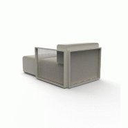 Module chaise-longue gauche THE FACTORY - ecru
