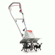 Motobineuse électrique 1500W Largeur de travail 17-45cm 6 fraises - Profondeur de travail 23cm Préparation sol jardin IKRA - gris métal 4010951703093