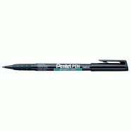 Pentel Green Label Marqueur Permanent à Pointe conique Noir - 3474370550019