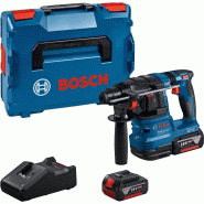 Perforateur sds-plus 18v gbh 18v-22 + 2 batteries 4ah + chargeur rapide sous l-boxx - BOSCH - 0611924002 - 845680 Perforateur sds-plus 18v gbh 18v-22 + 2 batteries 4ah + chargeur rapide sous l-boxx - BOSCH - 0611924002 - 845680